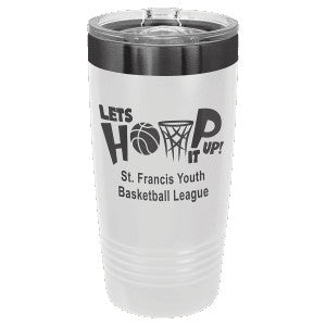 Custom Engraved 20 oz Tumblers | Personalized Logo Drinkware