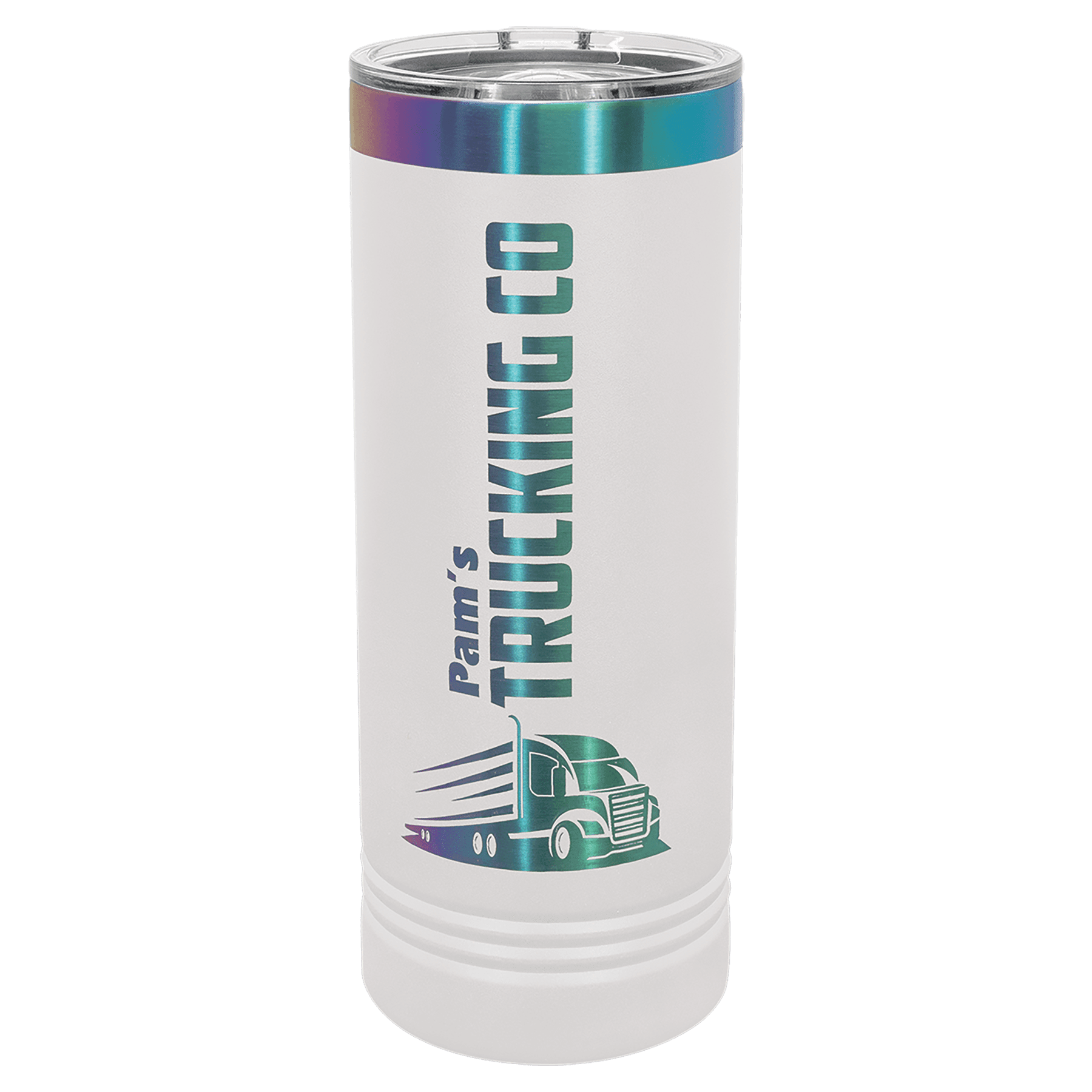 Custom Engraved 22 oz Skinny Tumblers | Personalized Logo Drinkware