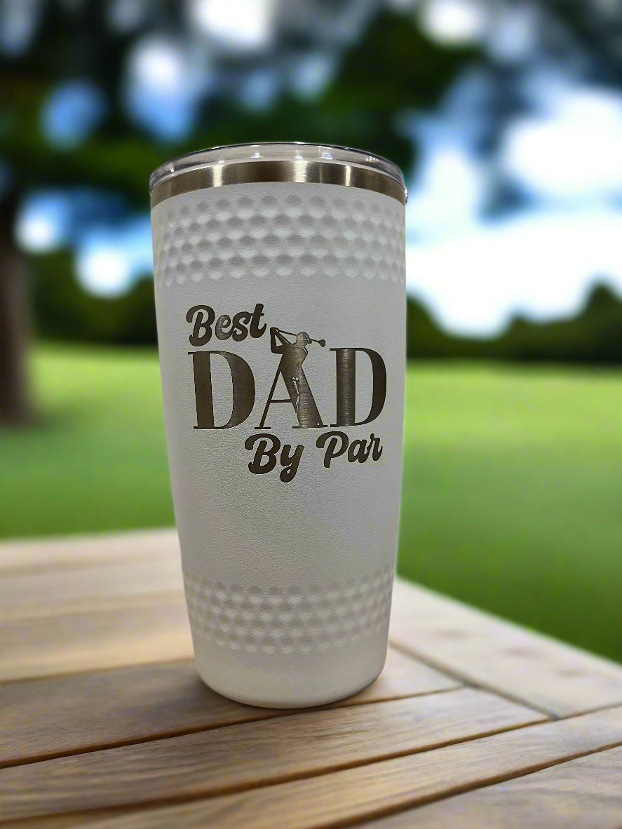 Best Dad Golf Tumbler