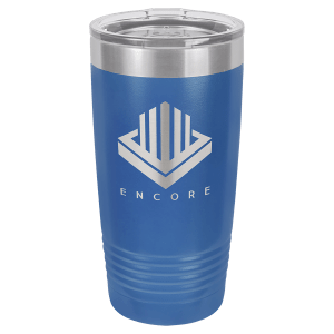 Custom Engraved 20 oz Tumblers | Personalized Logo Drinkware