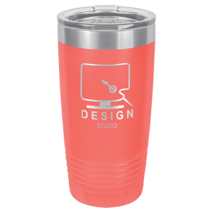 Custom Engraved 20 oz Tumblers | Personalized Logo Drinkware