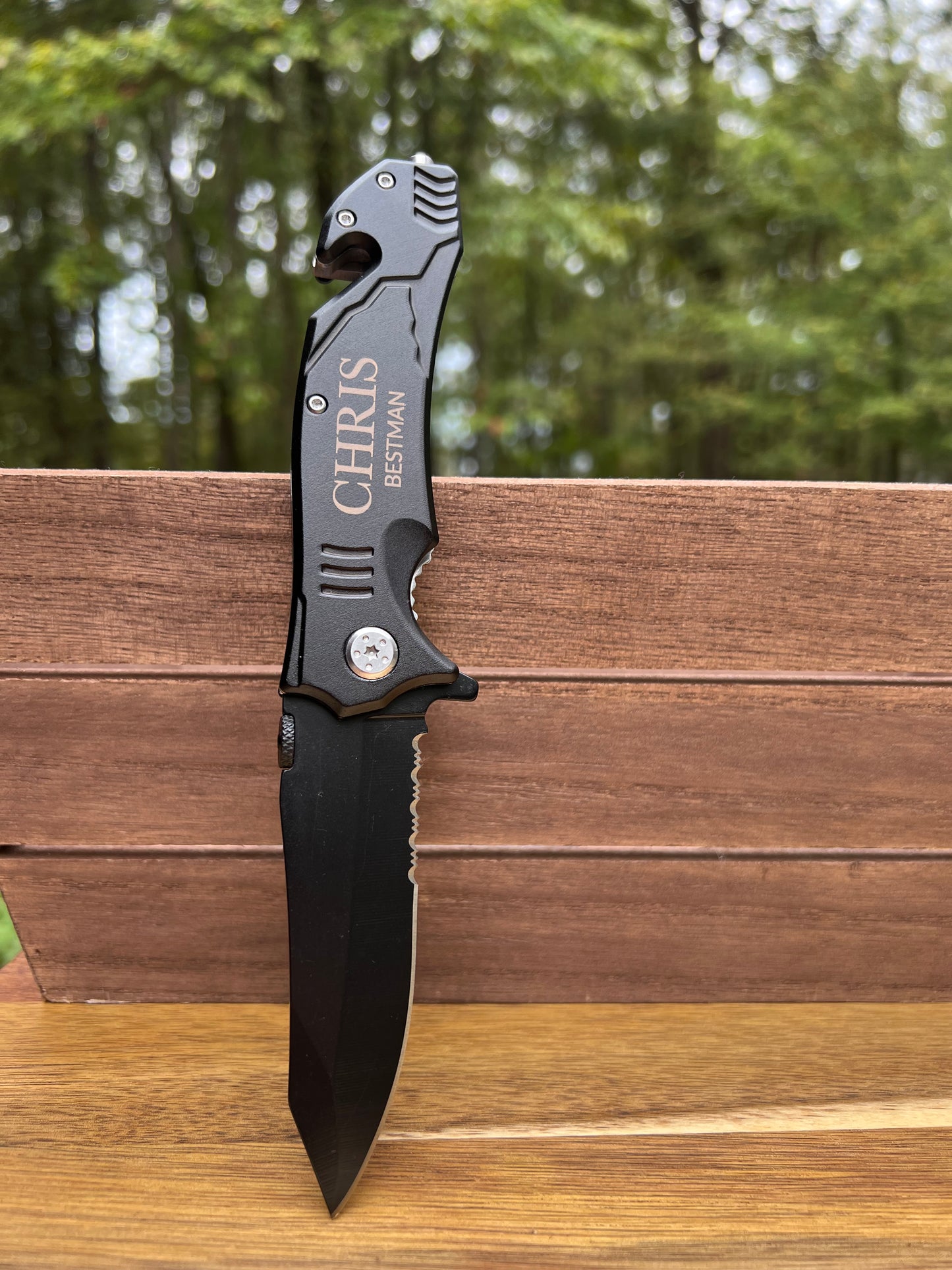 Personalized Rescue Knife