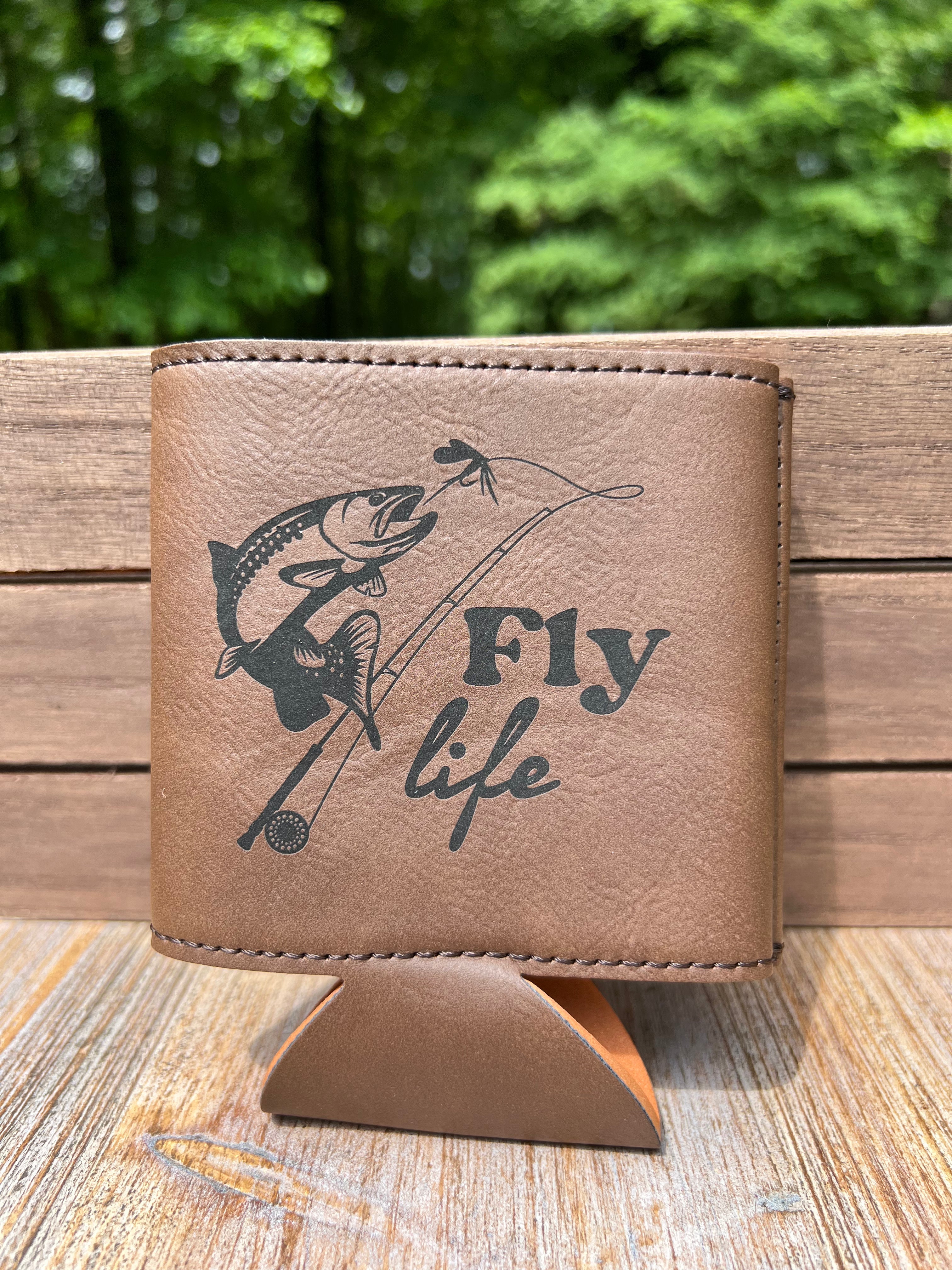 Custom Leatherette Beverage Holder – Personalized Engraved Drink Holders in Multiple Colors | Bulk Discounts Available