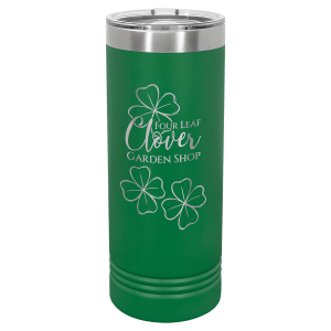 Custom Engraved 22 oz Skinny Tumblers | Personalized Logo Drinkware