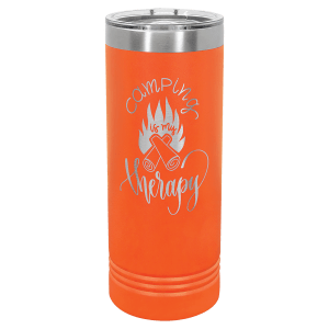 Custom Engraved 22 oz Skinny Tumblers | Personalized Logo Drinkware