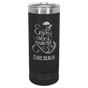 Custom Engraved 22 oz Skinny Tumblers | Personalized Logo Drinkware