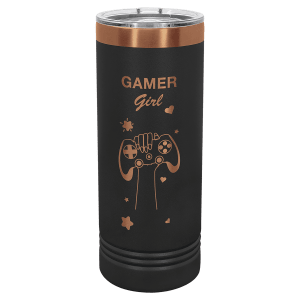Custom Engraved 22 oz Skinny Tumblers | Personalized Logo Drinkware