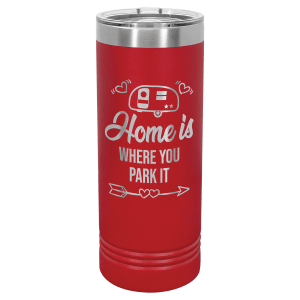 Custom Engraved 22 oz Skinny Tumblers | Personalized Logo Drinkware